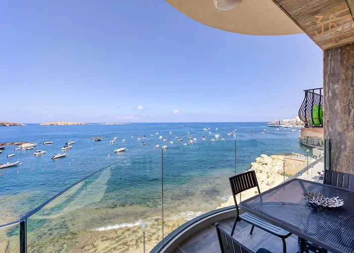 Stunning Beachdrop 3br With Amazing Views By 360 Estates St. Paul's Bay