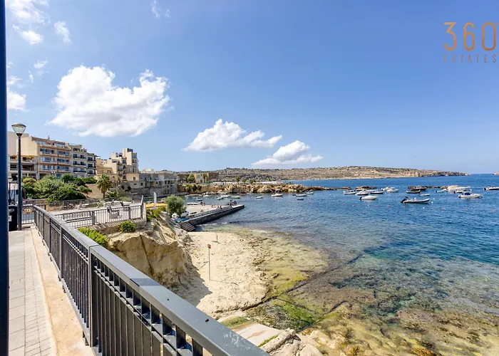 Stunning Beachdrop 3br With Amazing Views By 360 Estates * St. Paul's Bay