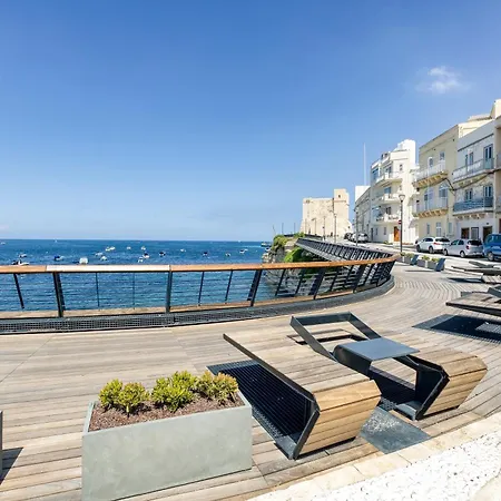 Apartman Stunning Beachdrop 3br With Amazing Views By 360 Estates San Pawl il-Baħar